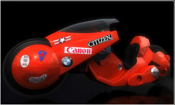 Kaneda's motorbike